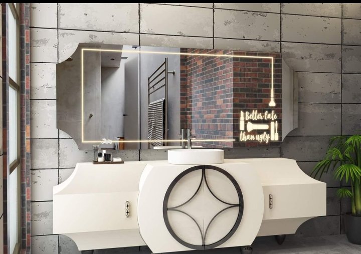 LED bathroom mirror design